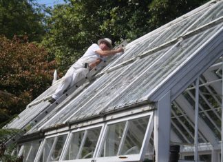 Nowoczesna szklarnia wielofunkcyjna